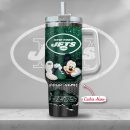 New York Jets NFL Custom Stanley Quencher 30oz-40oz Stainless Steel Tumbler Hot And Cold Tumbler
