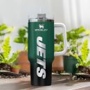 New York Jets NFL Custom Stanley Quencher 30oz-40oz Stainless Steel Tumbler Hot And Cold Tumbler