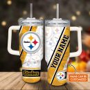 Pittsburgh Steelers NFL Custom Stanley Quencher 30oz-40oz Stainless Steel Tumbler Hot And Cold Tumbler