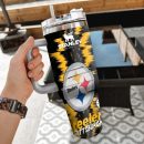 NFL Pittsburgh Steelers Custom Stanley Quencher 30oz-40oz Stainless Steel Tumbler Hot And Cold Tumbler
