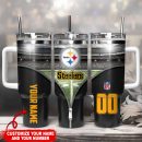 Pittsburgh Steelers NFL Custom Stanley Quencher 30oz-40oz Stainless Steel Tumbler Hot And Cold Tumbler