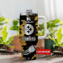 Pittsburgh Steelers NFL Custom Stanley Quencher 30oz-40oz Stainless Steel Tumbler Hot And Cold Tumbler