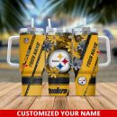 Pittsburgh Steelers NFL Custom Stanley Quencher 30oz-40oz Stainless Steel Tumbler Hot And Cold Tumbler