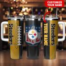 Pittsburgh Steelers NFL Custom Stanley Quencher 30oz-40oz Stainless Steel Tumbler Hot And Cold Tumbler