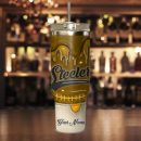 Pittsburgh Steelers NFL Custom Stanley Quencher 30oz-40oz Stainless Steel Tumbler Hot And Cold Tumbler