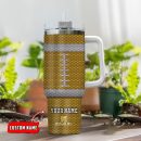 Pittsburgh Steelers NFL Crystal Custom Stanley Quencher 30oz-40oz Stainless Steel Tumbler Hot And Cold Tumbler