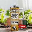 Pittsburgh Steelers NFL Vintage Kings Of Football Custom Stanley Quencher 30oz-40oz Stainless Steel Tumbler Hot And Cold Tumbler