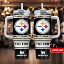 Pittsburgh Steelers NFL Custom Stanley Quencher 30oz-40oz Stainless Steel Tumbler Hot And Cold Tumbler
