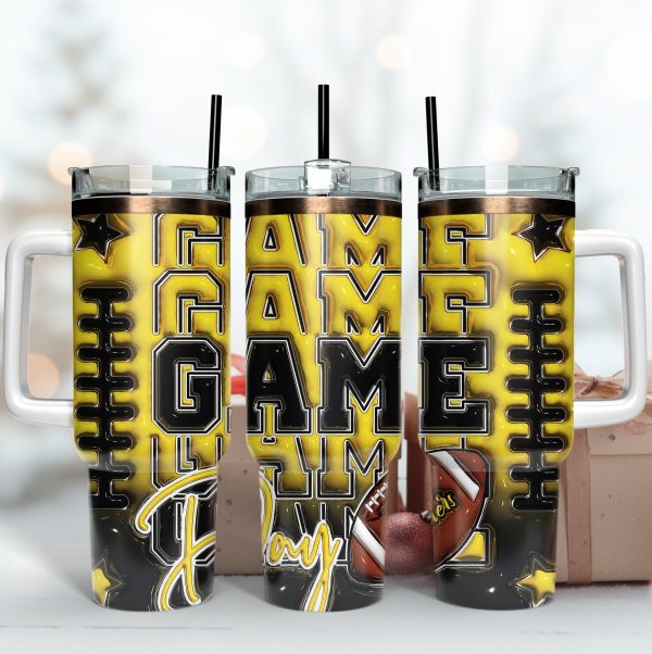 Pittsburgh Steelers NFL Game Day Custom Stanley Quencher 30oz-40oz Stainless Steel Tumbler Hot And Cold Tumbler