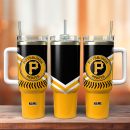 Pittsburgh Steelers Football NFL Custom Stanley Quencher 30oz-40oz Stainless Steel Tumbler Hot And Cold Tumbler