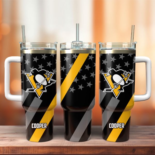 Pittsburgh Steelers Football NFL Sport Custom Stanley Quencher 30oz-40oz Stainless Steel Tumbler Hot And Cold Tumbler
