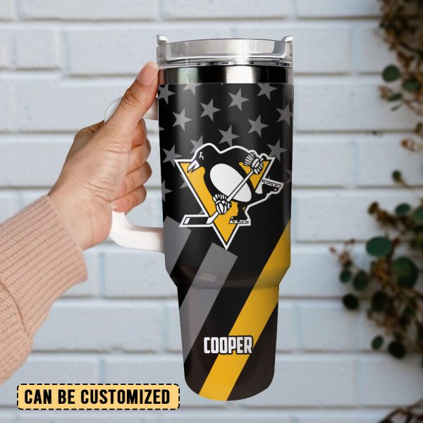 Pittsburgh Steelers Football NFL Sport Custom Stanley Quencher 30oz-40oz Stainless Steel Tumbler Hot And Cold Tumbler - Image 2