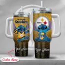 Pittsburgh Steelers NFL Custom Stanley Quencher 30oz-40oz Stainless Steel Tumbler Hot And Cold Tumbler