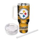 Pittsburgh Steelers Cartoon Custom Stanley Quencher 30oz-40oz Stainless Steel Tumbler