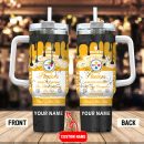 Pittsburgh Steelers NFL Kings Of Football Custom Stanley Quencher 30oz-40oz Stainless Steel Tumbler Hot And Cold Tumbler