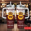 Washington Commanders NFL Corona Extra Custom Stanley Quencher 30oz-40oz Stainless Steel Tumbler Hot And Cold Tumbler