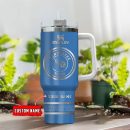 Tennessee Titans NFL Custom Stanley Quencher 30oz-40oz Stainless Steel Tumbler Hot And Cold Tumbler