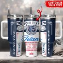 Tennessee Titans NFL Kings Of Football Custom Stanley Quencher 30oz-40oz Stainless Steel Tumbler Hot And Cold Tumbler