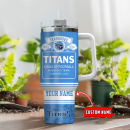 Tennessee Titans NFL Bud Light Custom Stanley Quencher 30oz-40oz Stainless Steel Tumbler Hot And Cold Tumbler