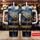 Tennessee Titans NFL Custom Stanley Quencher 30oz-40oz Stainless Steel Tumbler Hot And Cold Tumbler