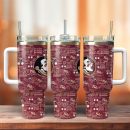 Florida State Seminoles NCAA Custom Stanley Quencher 30oz-40oz Stainless Steel Tumbler Hot And Cold Tumbler