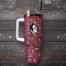Florida State Seminoles NCAA Custom Stanley Quencher 30oz-40oz Stainless Steel Tumbler Hot And Cold Tumbler