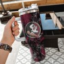 Florida State Seminoles NCAA Hunting Custom Stanley Quencher 30oz-40oz Stainless Steel Tumbler Hot And Cold Tumbler