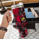 Louisville Cardinals NCAA Hunting Custom Stanley Quencher 30oz-40oz Stainless Steel Tumbler Hot And Cold Tumbler