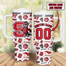 NC State Wolfpack basketball NCAA Custom Stanley Quencher 30oz-40oz Stainless Steel