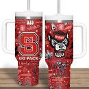 NC State Wolfpack basketball NCAA Custom Stanley Quencher 30oz-40oz Stainless Steel Tumbler Hot And Cold Tumbler