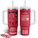 NC State Wolfpack Basketball NCAA Custom Stanley Quencher 30oz-40oz Stainless Steel Tumbler Hot And Cold Tumbler