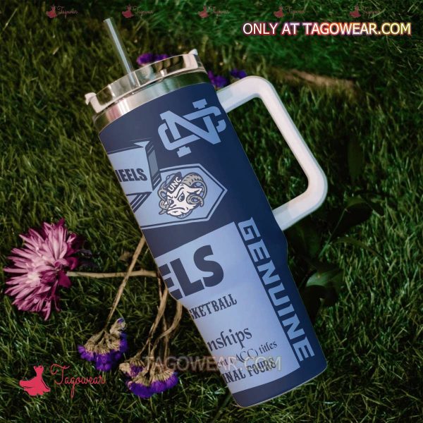 North Carolina Tar Heels Basketball Team NCAA Custom Stanley Quencher 30oz-40oz Stainless Steel - Image 2