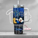 Pittsburgh Panthers NCAA Mickey Mouse Custom Stanley Quencher 30oz-40oz Stainless Steel Tumbler Hot And Cold Tumbler