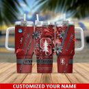 Stanford Cardinal NCAA Custom Stanley Quencher 30oz-40oz Stainless Steel Tumbler Hot And Cold Tumbler