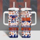Syracuse Orange NCAA Custom Stanley Quencher 30oz-40oz Stainless Steel Tumbler Hot And Cold Tumbler