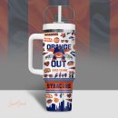 Syracuse Orange NCAA Custom Stanley Quencher 30oz-40oz Stainless Steel Tumbler Hot And Cold Tumbler