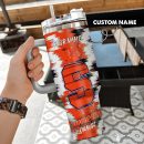 Syracuse Orange NCAA Custom Stanley Quencher 30oz-40oz Stainless Steel Tumbler Hot And Cold Tumbler