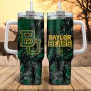 Baylor Bears NCAA Hunting Custom Stanley Quencher 30oz-40oz Stainless Steel Tumbler Hot And Cold Tumbler