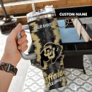Colorado Buffaloes NCAA Custom Stanley Quencher 30oz-40oz Stainless Steel Tumbler Hot And Cold Tumbler