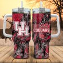 Houston Cougars NCAA Hunting Custom Stanley Quencher 30oz-40oz Stainless Steel Tumbler Hot And Cold Tumbler