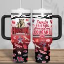 Houston Cougars basketball NCAA Custom Stanley Quencher 30oz-40oz Stainless Steel Tumbler Hot And Cold Tumbler