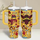 Iowa State Cyclones football NCAA Custom Stanley Quencher 30oz-40oz Stainless Steel Tumbler Hot And Cold Tumbler