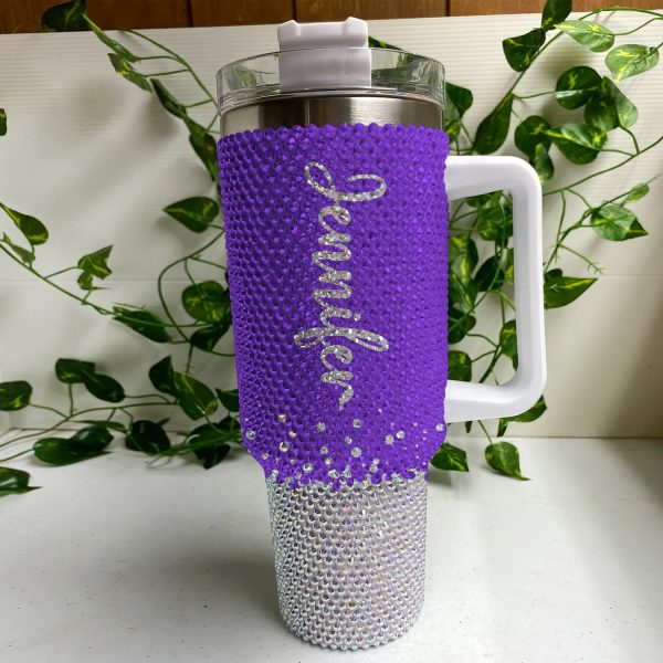 Kansas State Wildcats NCAA Custom Stanley Quencher 30oz-40oz Stainless Steel Tumbler Hot And Cold Tumbler - Image 2
