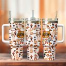 Oklahoma State Cowboys NCAA Sports Custom Stanley Quencher 30oz-40oz Stainless Steel Tumbler Hot And Cold Tumbler
