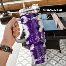 TCU Horned Frogs NCAA Custom Stanley Quencher 30oz-40oz Stainless Steel Tumbler Hot And Cold Tumbler