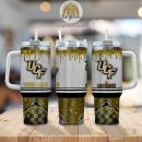 UCF Knights Glitter NCAA Custom Stanley Quencher 30oz-40oz Stainless Steel Tumbler Hot And Cold Tumbler