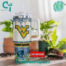 West Virginia Mountaineers NCAA Custom Stanley Quencher 30oz-40oz Stainless Steel Tumbler Hot And Cold Tumbler