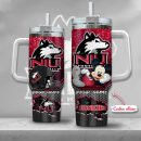 Northern Illinois Huskies NCAA Mickey Mouse Custom Stanley Quencher 30oz-40oz Stainless Steel Tumbler Hot And Cold Tumbler