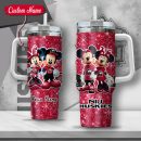 NCAA Northern Illinois Huskies Mickey And Minnie Couple Custom Stanley Quencher 30oz-40oz Stainless Steel Tumbler Hot And Cold Tumbler