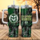 Colorado State Rams NCAA Hunting Custom Stanley Quencher 30oz-40oz Stainless Steel Tumbler Hot And Cold Tumbler